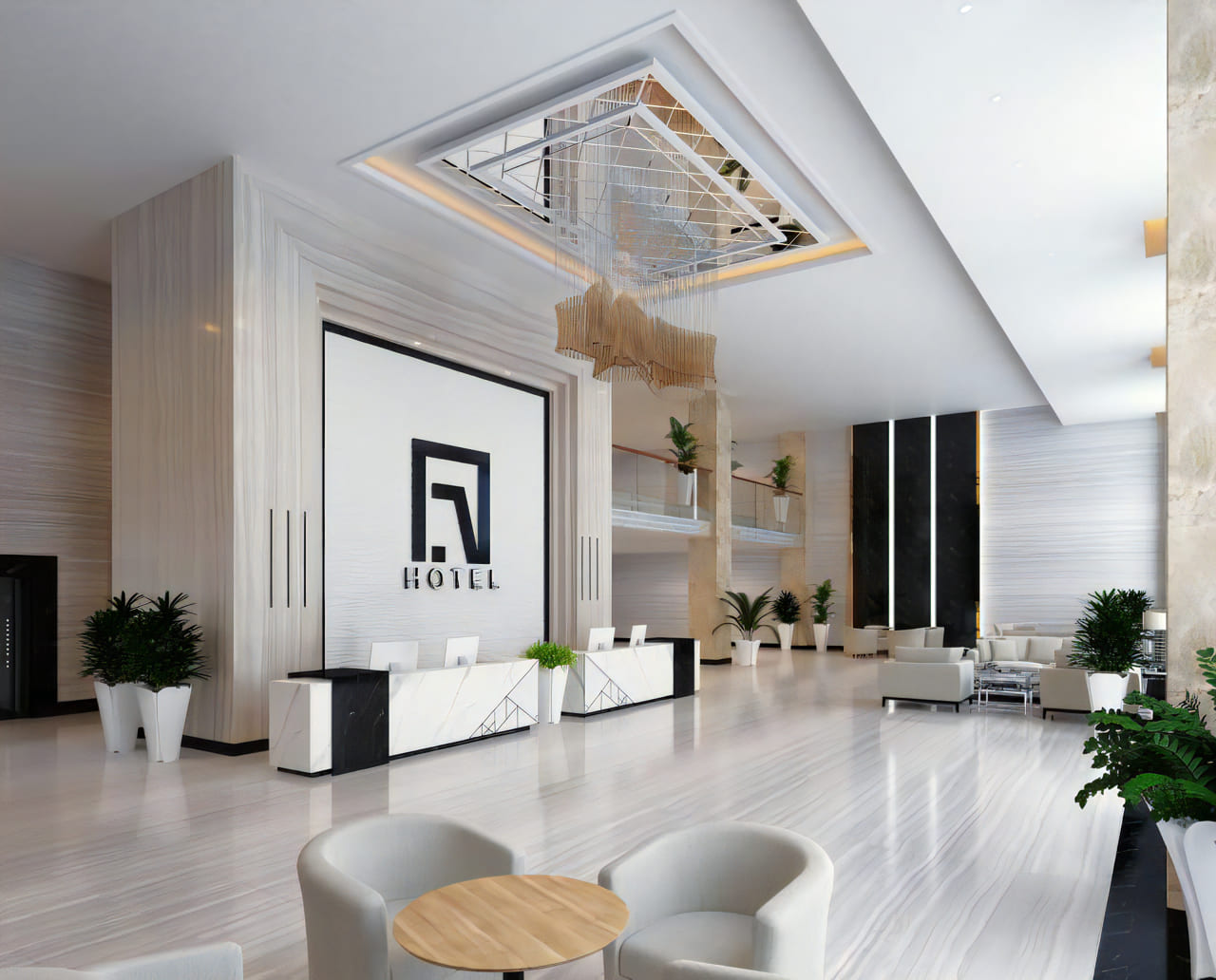 ホテルのロビー