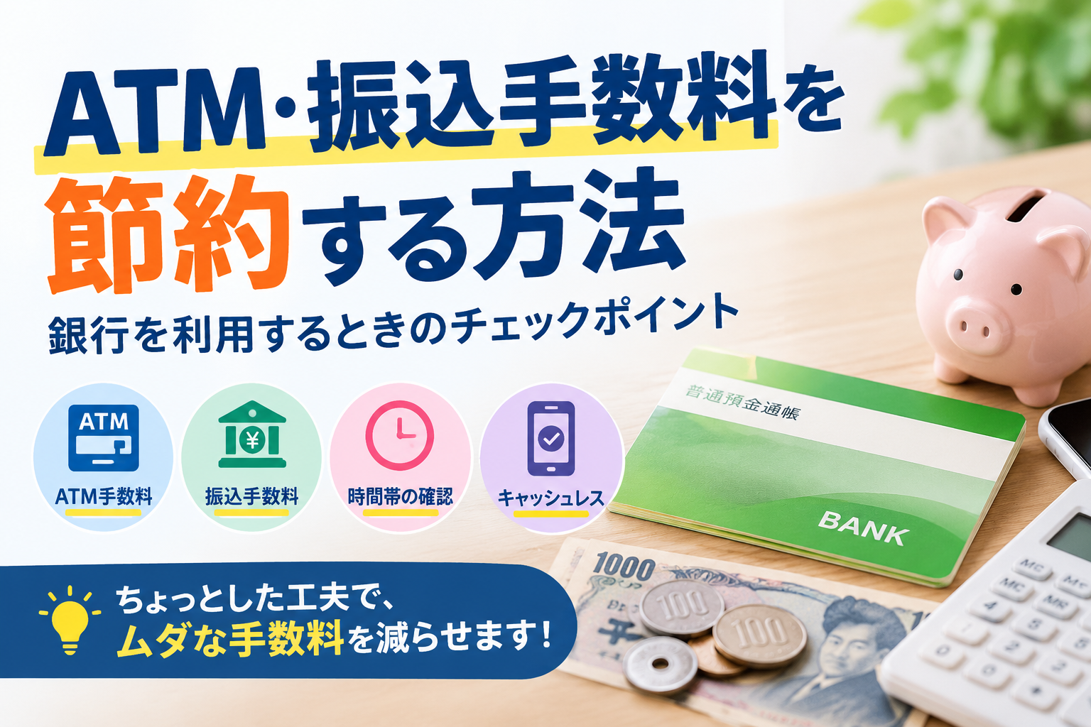 ATM・振込手数料を節約する方法_アイキャッチ